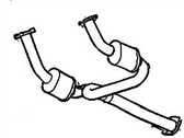 Chevrolet Trailblazer Catalytic Converter - 15083262 Catalytic Converter Assembly (W/ Exhaust Manifold Pipe)