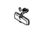 Chevrolet Metro Side View Mirrors - 30005645 Mirror,Inside Rear View (Black)