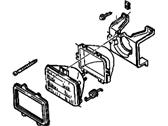 Chevrolet S10 Headlight - 5976749 Headlamp Capsule Assembly