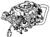 Chevrolet Tracker Carburetor - 96069433 Carburetor