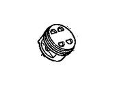 Oldsmobile Cutlass Piston - 24505686 Piston Assembly, (W/ Pinion, Std)
