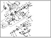 Buick LaCrosse Steering Column - 15247327 Column Assembly, Steering *Neutral