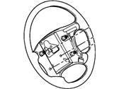 Cadillac Fleetwood Steering Wheel - 16756901 Steering Wheel Assembly *Navy Blue