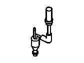 Chevrolet Corvette A/C Expansion Valve - 10413345 VALVE, A/C Control