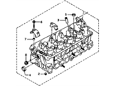 Chevrolet Tracker Cylinder Head - 96069422 Cylinder Head