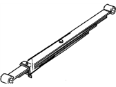 GMC Sonoma Leaf Spring - 15153867 Rear Spring Assembly