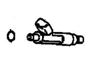 Pontiac Vibe Fuel Injector - 88973523 Multiport Fuel Injector