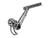 Chevrolet Window Regulator - 94841645 Rear Side Door Window Regulator