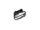 Cadillac DTS Door Handle - 20857749 Handle Assembly, Front Side Door Outside
