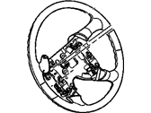 GMC Jimmy Steering Wheel - 15760691 Steering Wheel Assembly *Ebony
