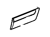 Genuine GM 15176396 Door Molding Rear