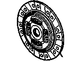 Saturn Ion Clutch Disc - 12589049 Plate Asm,Clutch Driven