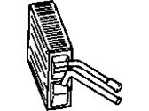 Pontiac Fiero Heater Core - 52479881 Core,Heater