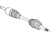 Saturn LS Axle Shaft - 24404108 Front Wheel Drive Shaft Assembly
