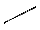 Cadillac Deville Lift Support - 25684663 Rod,Hood Open Asst