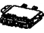 GM 3543560 Mod Assembly, Passenger And Driver Seat 8 Way Relay Center *Black