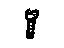GM 15295259 Guide, Front & Rear Back Head Restraint Adjust Rod Low Prof*Medium Duty Titanium