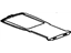 GM 22796106 Plate,Front Floor Rear Console Trim