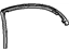GM 25740829 Weatherstrip Assembly, Rear Side Door Upper Auxiliary