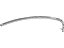 GM 23129910 Stripe,Rear Side Door Window Outer Weatherstrip