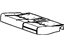 GM 25816398 Pad, Rear Seat Cushion