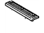GM 15980688 Plate, Front Side Door Sill Trim *Gray M