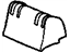 GM 25858334 Cover, Rear Seat Riser Finish *Cocoa