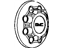 GM 15712385 Hub Cap ASSEMBLY (Gmc)(Silver)(8 Luggage) *Silver