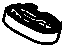 GM 25892541 Strap, Spare Wheel Stowage