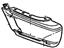 GM 12383118 Extension,Rear Bumper Imp Bar