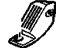 GM 22909233 Footrest, Driver *Titanium