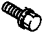 GM 96059881 Bolt,Front Brake Shield