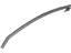 GM 94857702 Weatherstrip,Front Side Door Window