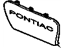GM 12365279 Plate,Front License Plate Name (Primed)