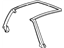 GM 10198209 Weatherstrip Assembly, Roof Lift Off Window Body Side