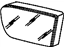 GM 3636623 Mirror Kit,Outside Rear View (W/ Case)