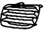 GM 88975653 Cover,Front Bumper Fascia Opening *Black