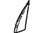 GM 22722255 Trim Assembly, Rear Side Door Stationary Window Inner *Ebony