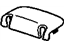 GM 15839696 Cover, Rear Window Trim Panel Head Restraint Opening *Gray L