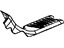 GM 15070462 Plate Assembly, Rear Side Door Sill Trim *Oak