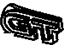GM 10254134 Plate Assembly, Front Side Door Name *Bright