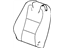 GM 22795645 Cover Assembly, Driver Seat Back Cushion *Neutral L