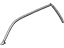 GM 15131623 Weatherstrip Assembly, Front & Rear Side Door Upper Auxiliary