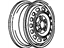 GM 9592149 Wheel Rim Assembly, 16X4 Compact Spare