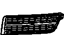 GM 22867259 Grille,Front Lower *Black