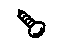 GM 25610246 Stud, Hood Open Asst Rod (To Hood)
