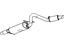 GM 20882403 Exhaust Muffler Assembly (W/ Resonator, Exhaust & Tail Pipe