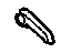 GM 19300856 Handle, Passenger Seat Reclining *Titanium M