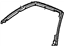 GM 25778960 Weatherstrip Assembly, Rear Side Door Upper Auxiliary