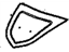 GM 20814446 Decal, Front Bumper Fascia *Velocity Yel